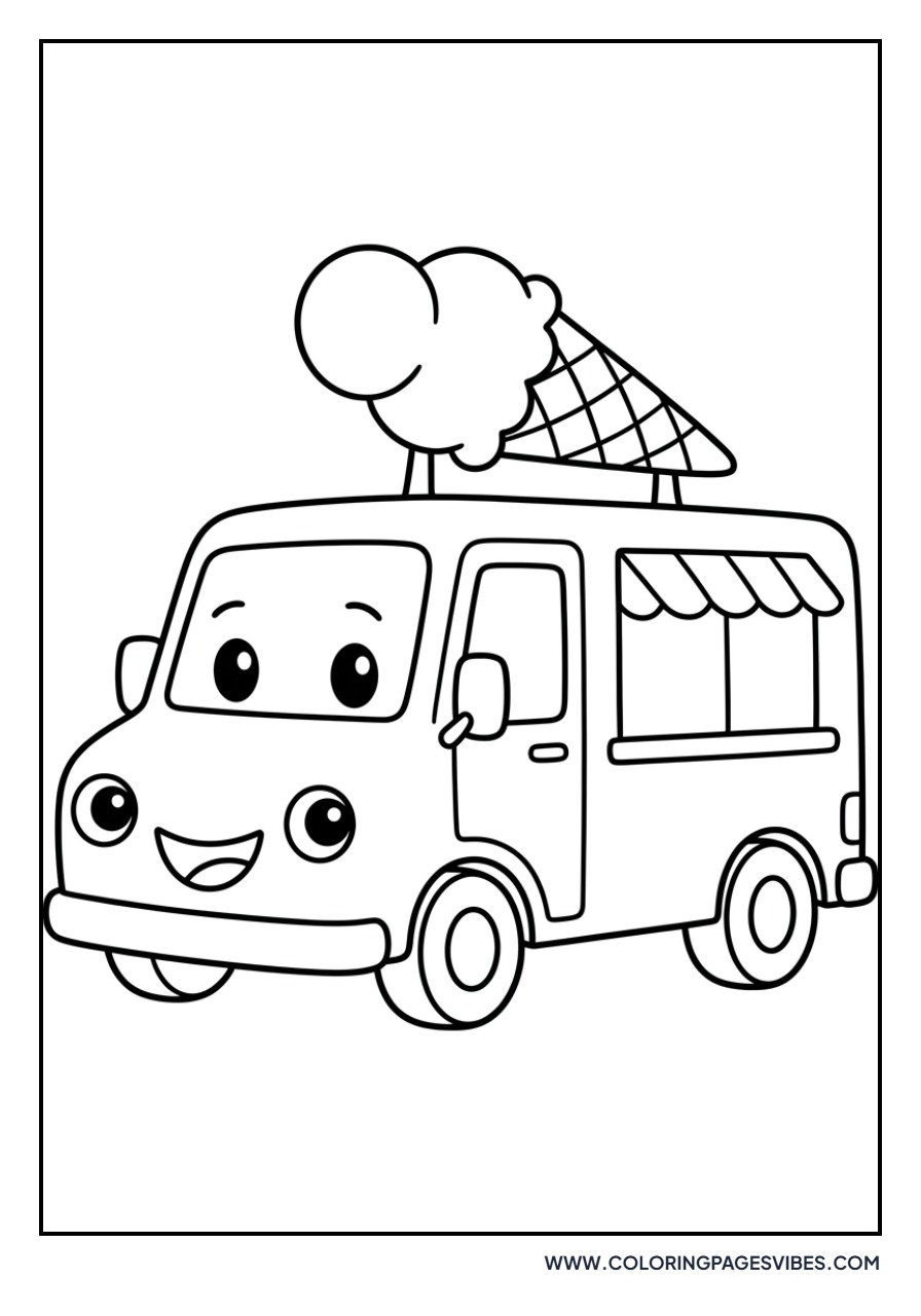 Friendly Ice Cream Truck