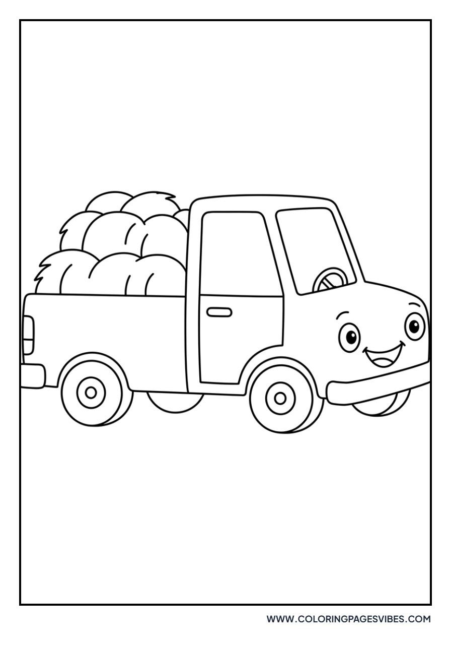 Happy Pickup Truck