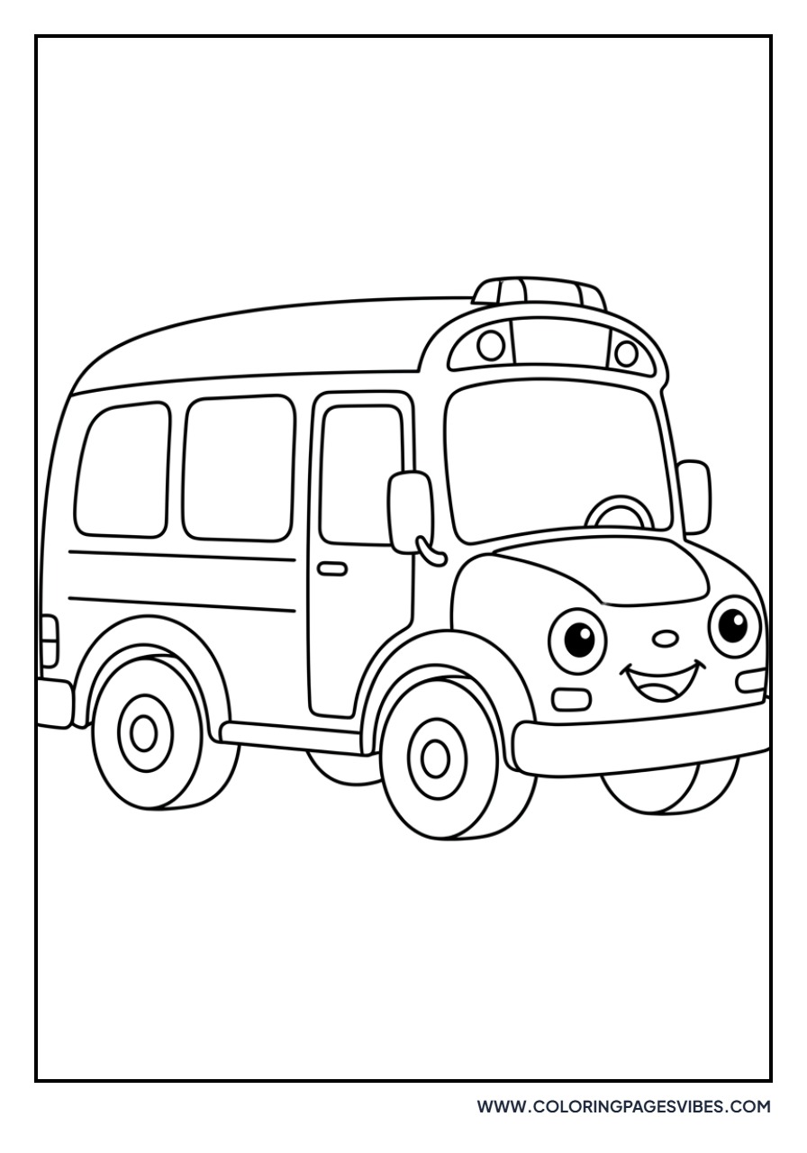 Happy School Bus