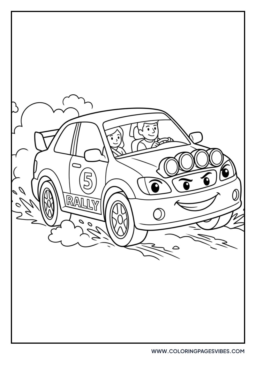 Rally Racer Car