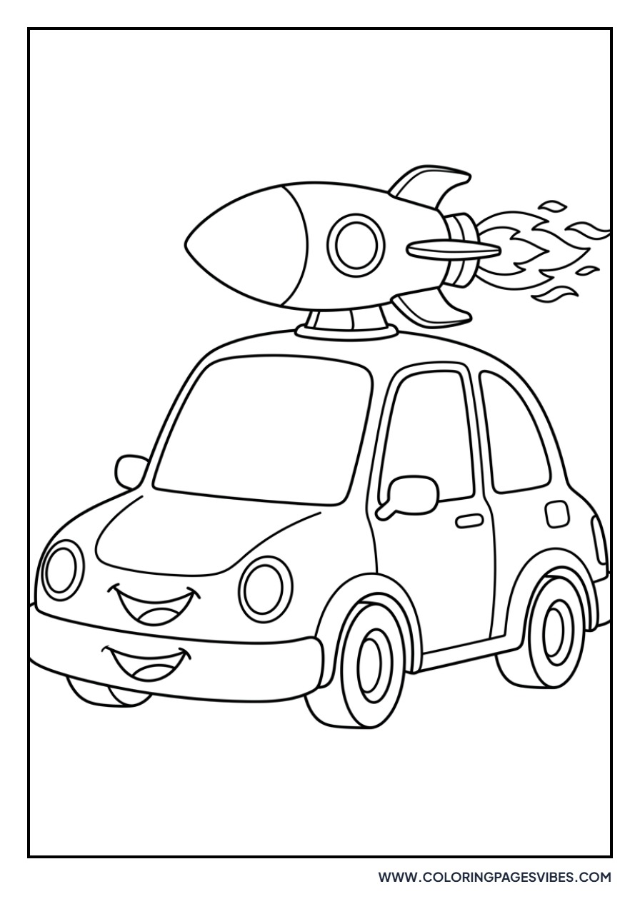 Rocket Engine Car