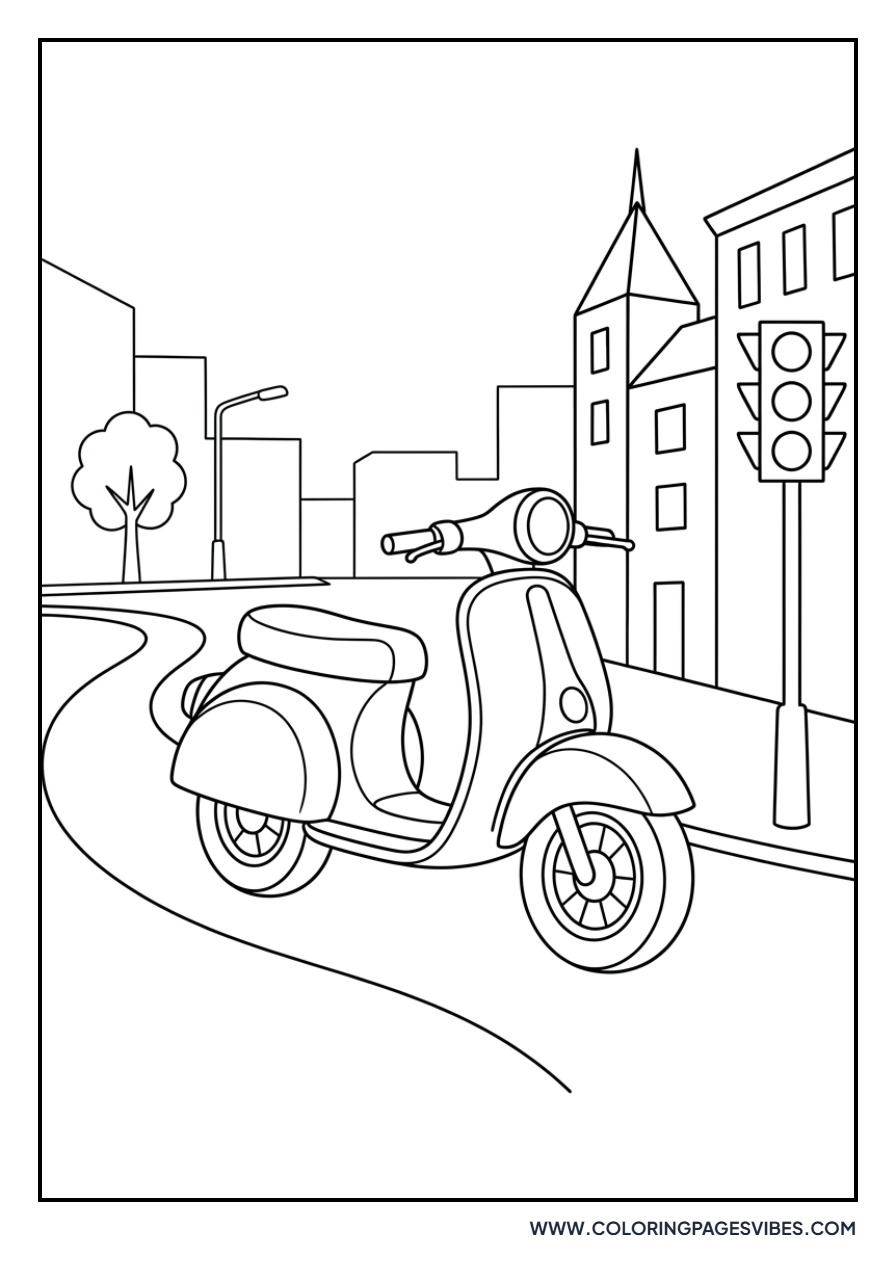 City Traffic Scooter