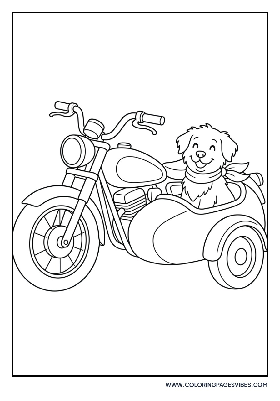 Dog in a Sidecar