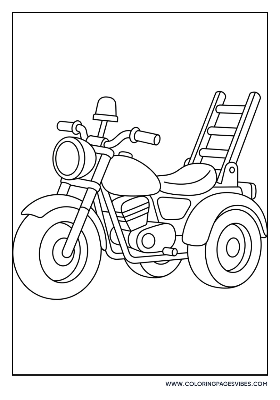 Firefighter Rescue Bike