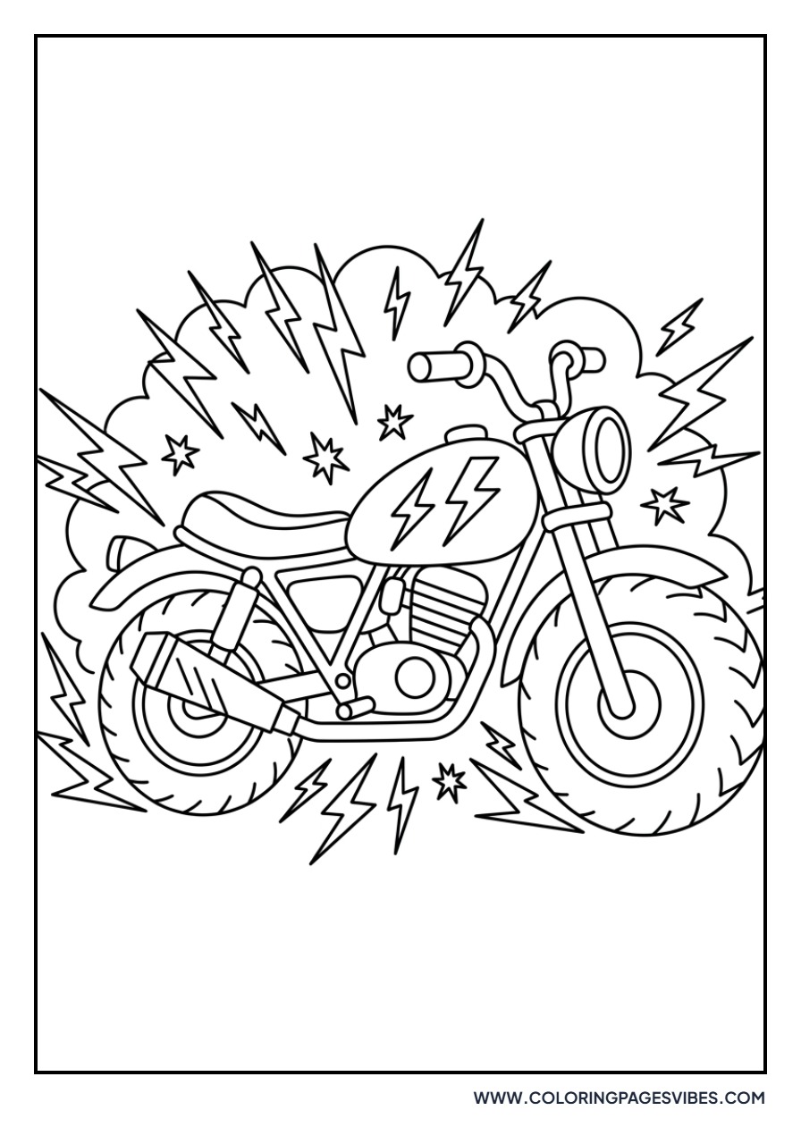 Lightning Bolt Speed Bike