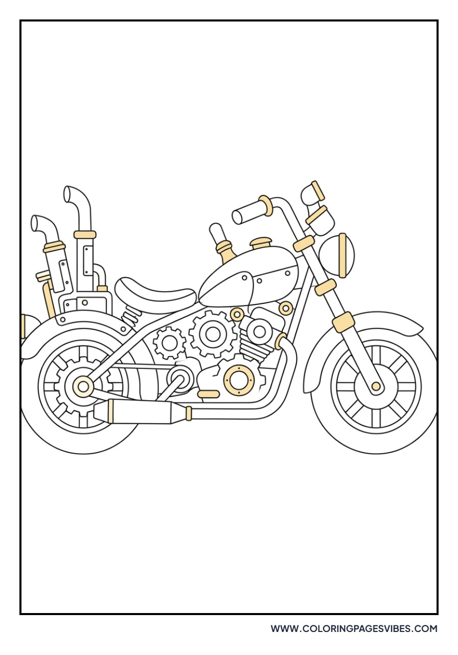 Steampunk Iron Bike