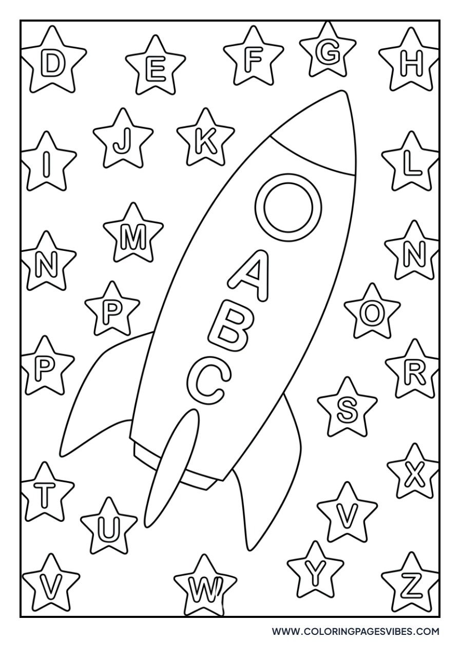 Alphabet Rocket