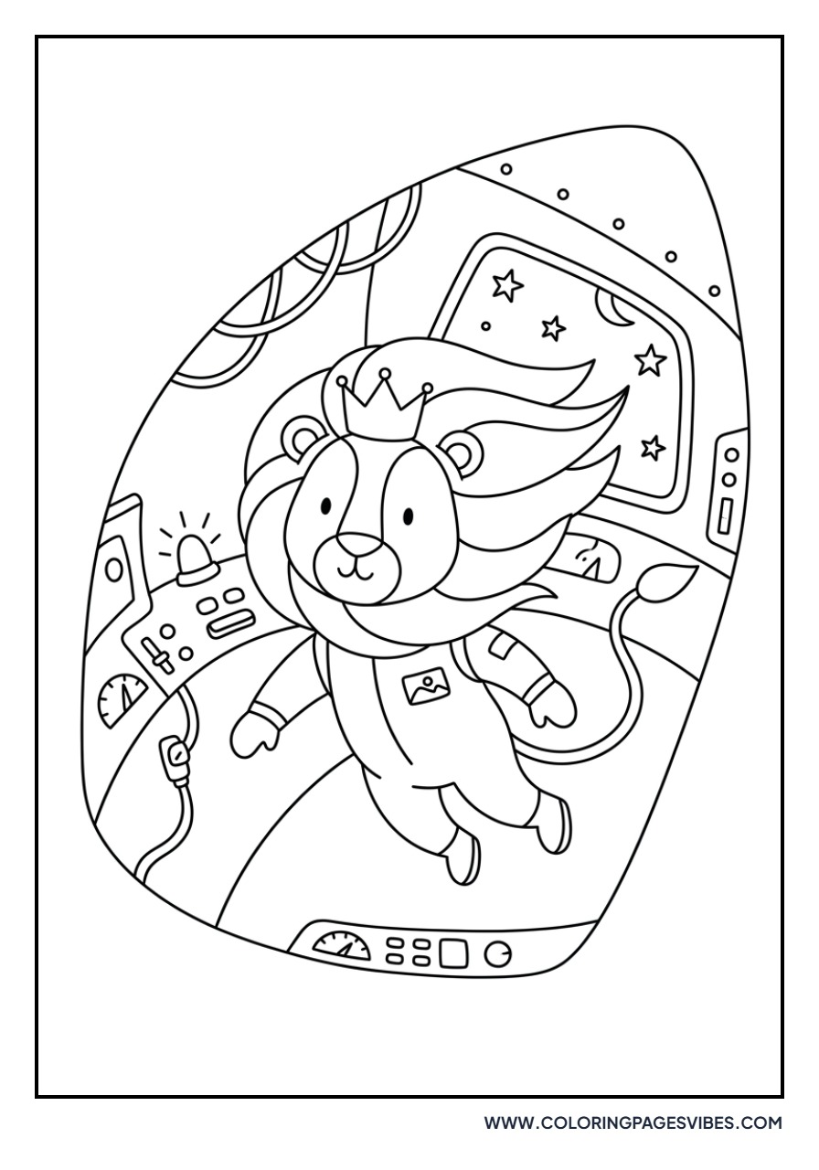 Lion King of Space Rocket