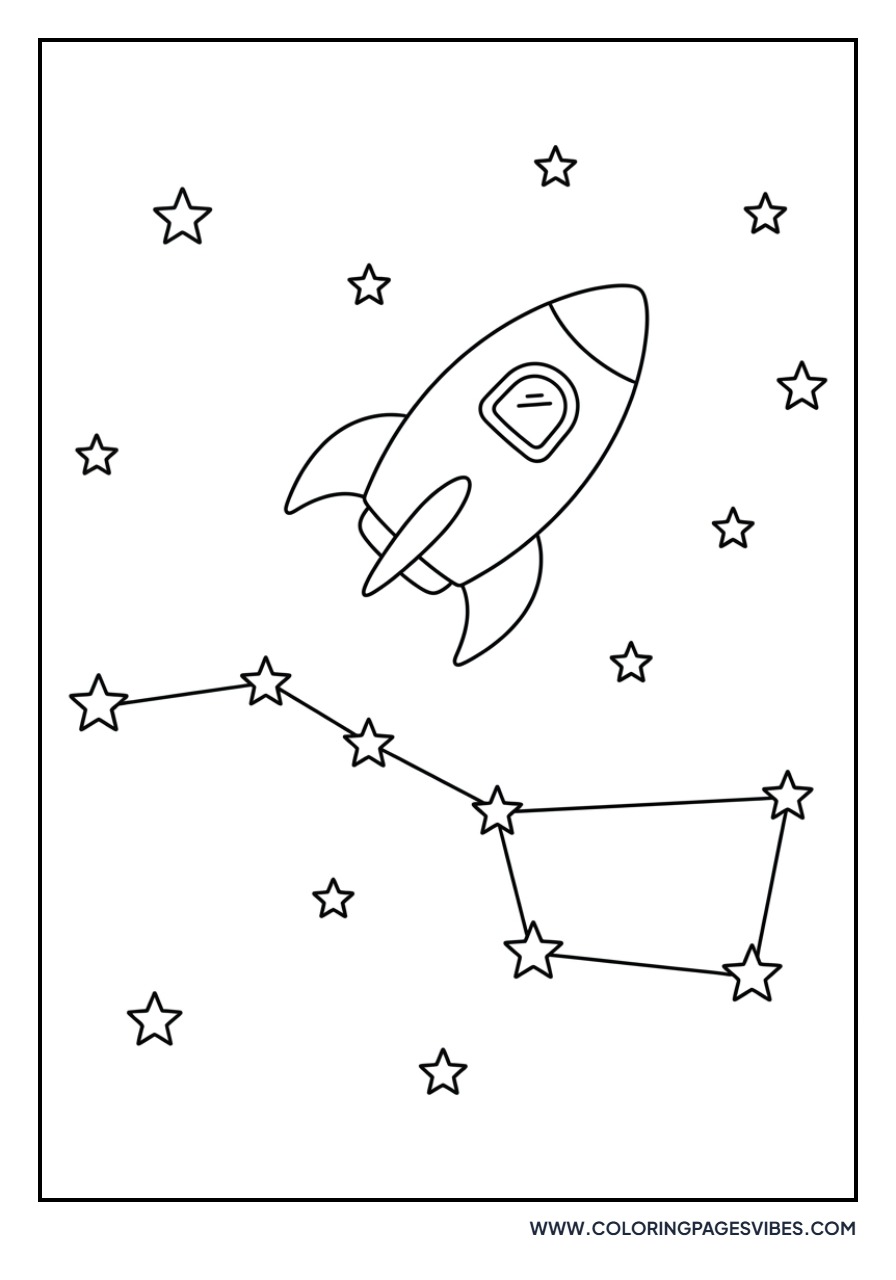 Rocket and Big Dipper
