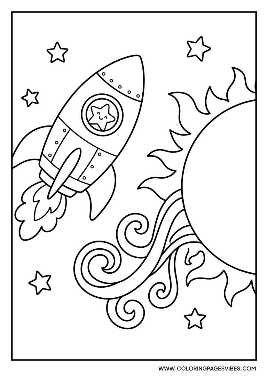 Rocket and Solar Flare