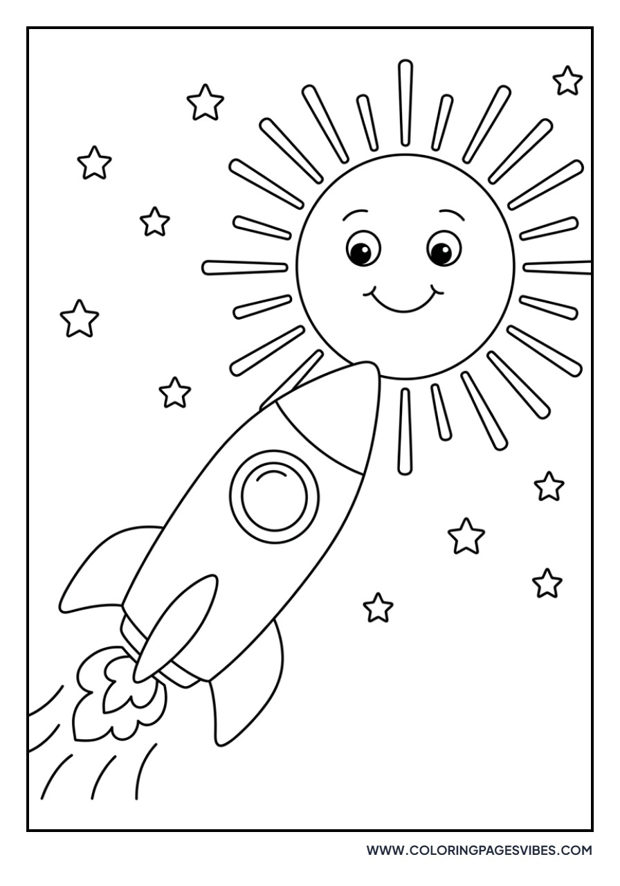 Rocket and Sun