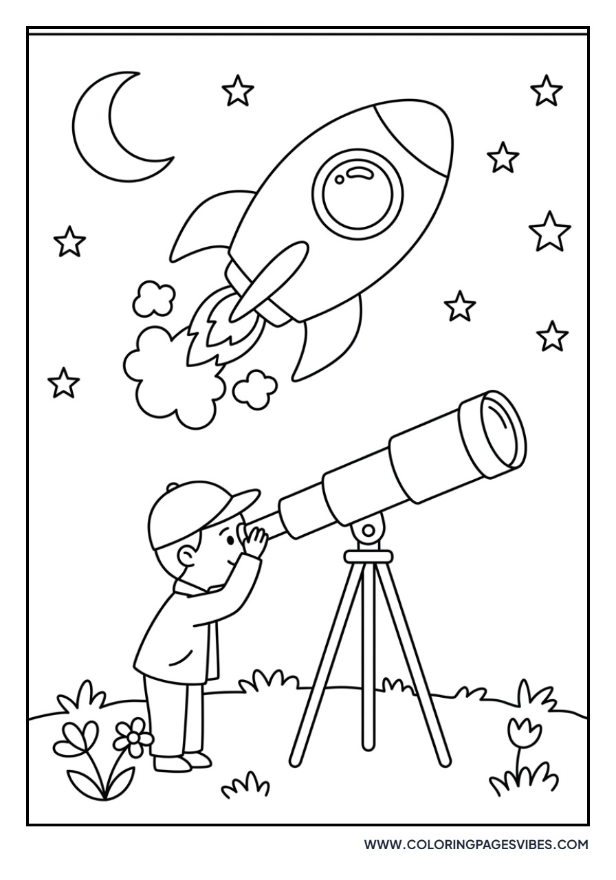 Rocket and Telescope