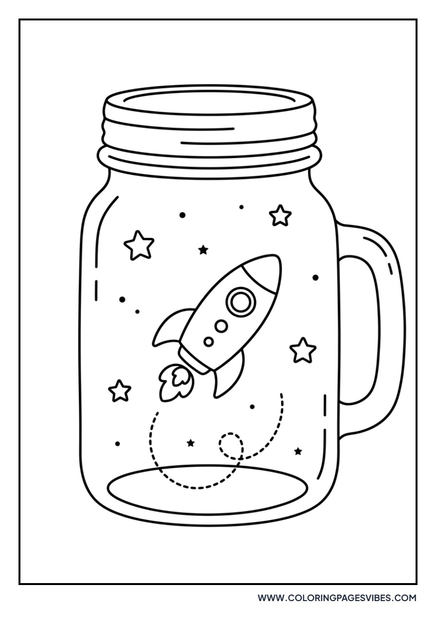 Tiny Rocket in a Jar
